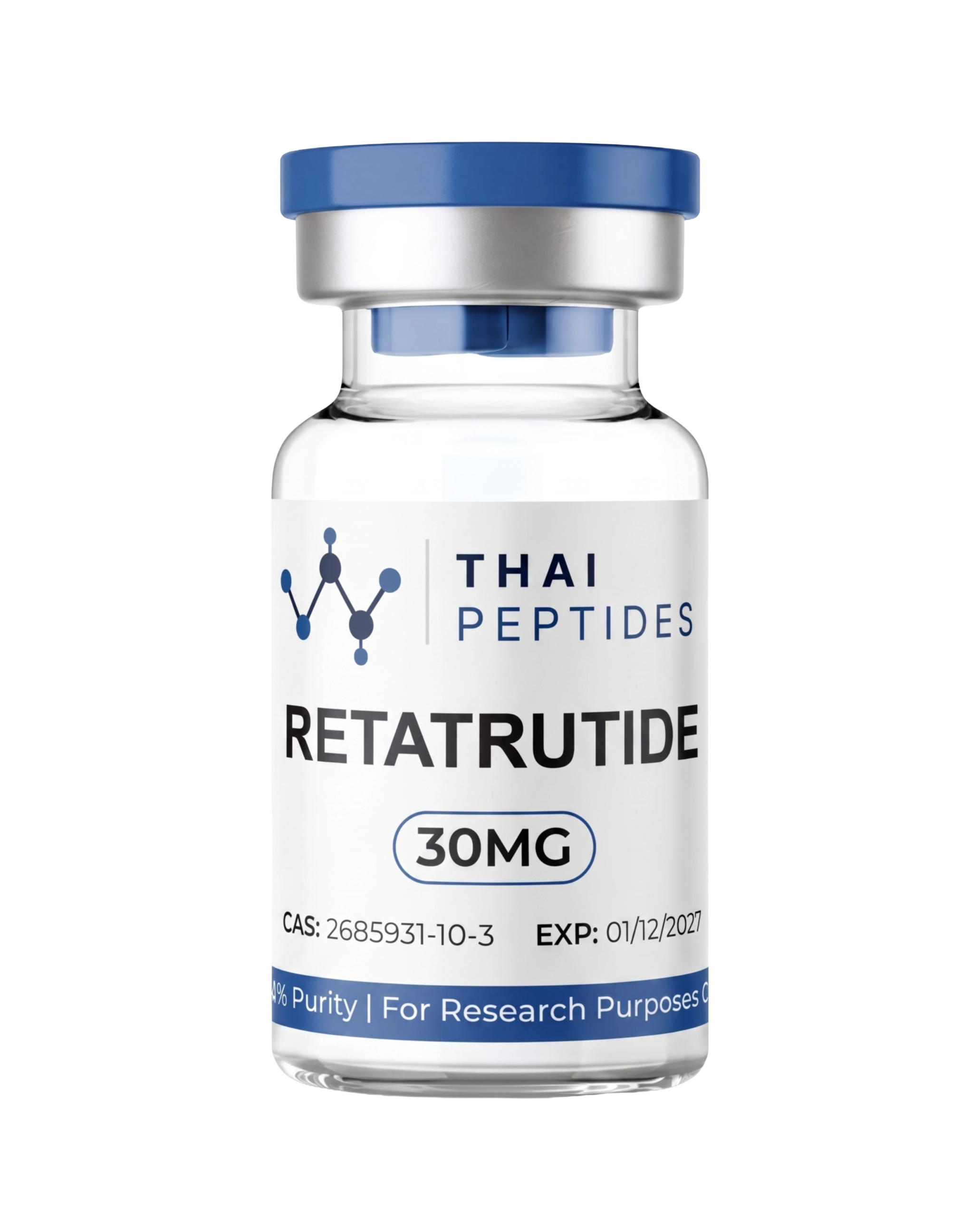Thai Peptides Retatrutide 30mg vial